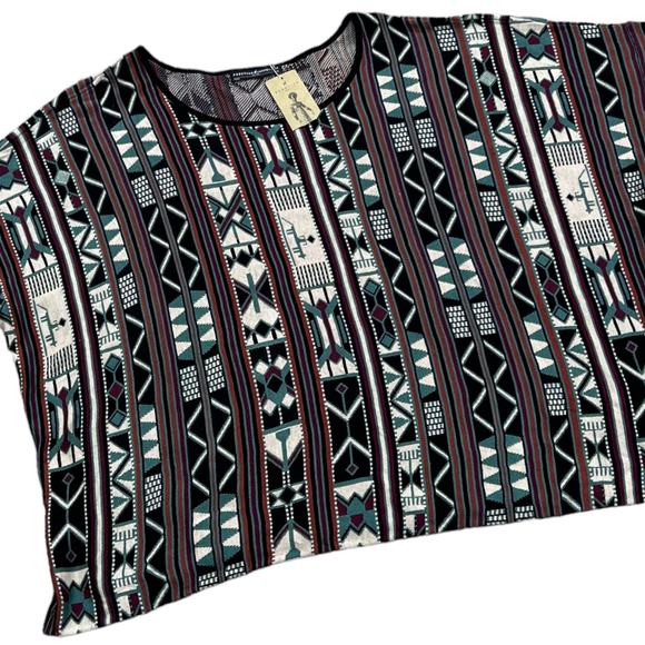 Peruvian Connection Sakalava Sweater Top NWT Sz XXL - Picture 3 of 8